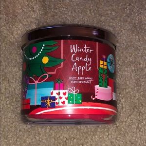 Winter Candy Apple 3 Wick Candle